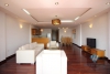 2 bedroom serviced apartment with big balcony for rent in Truc Bach